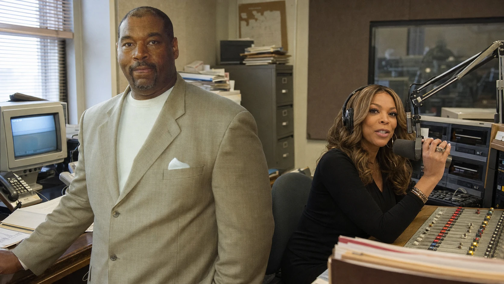 Meeting Wendy Williams - bert girigorie