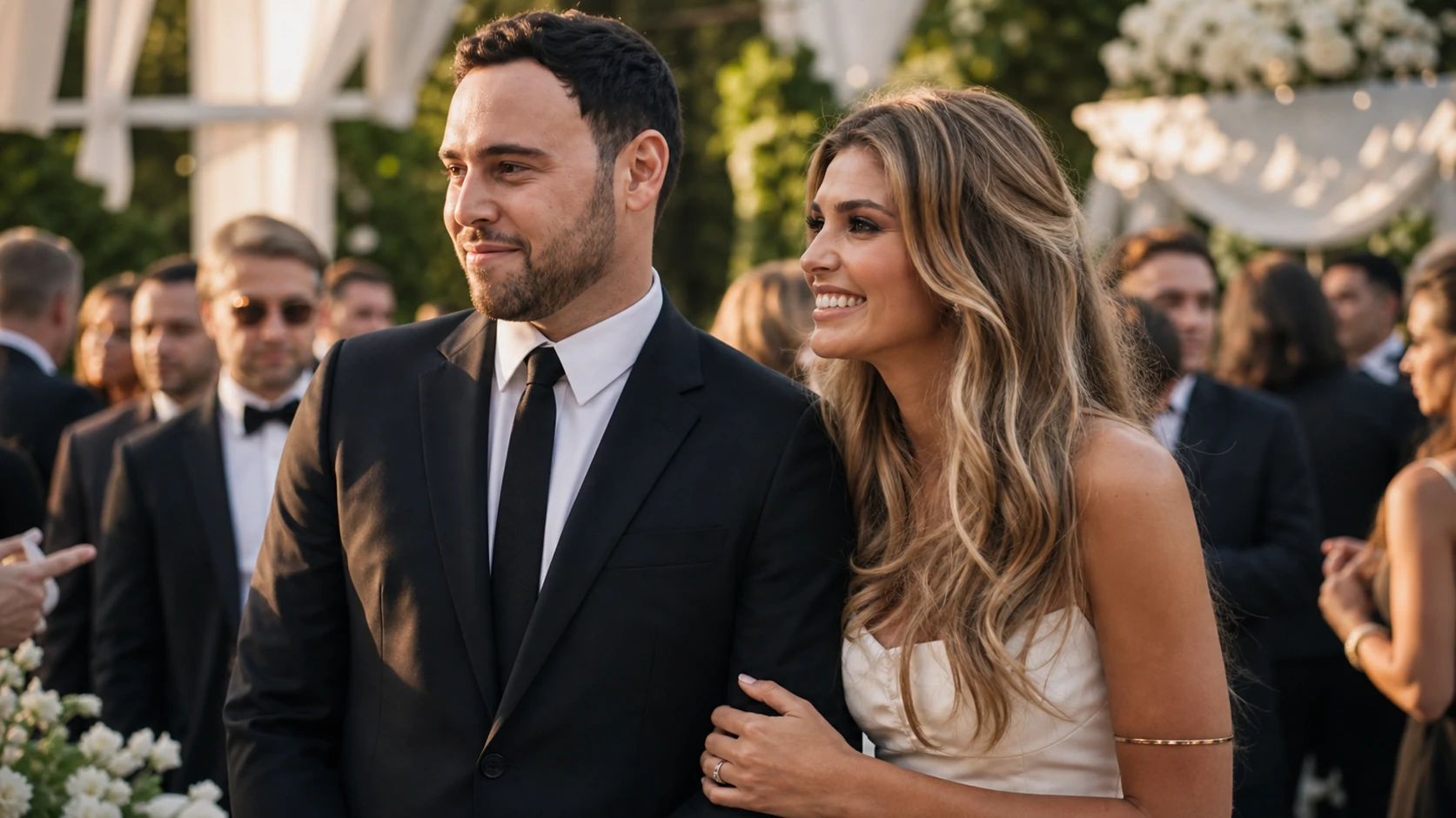 Marriage of Scooter Braun and Yael Cohen - hart violet braun