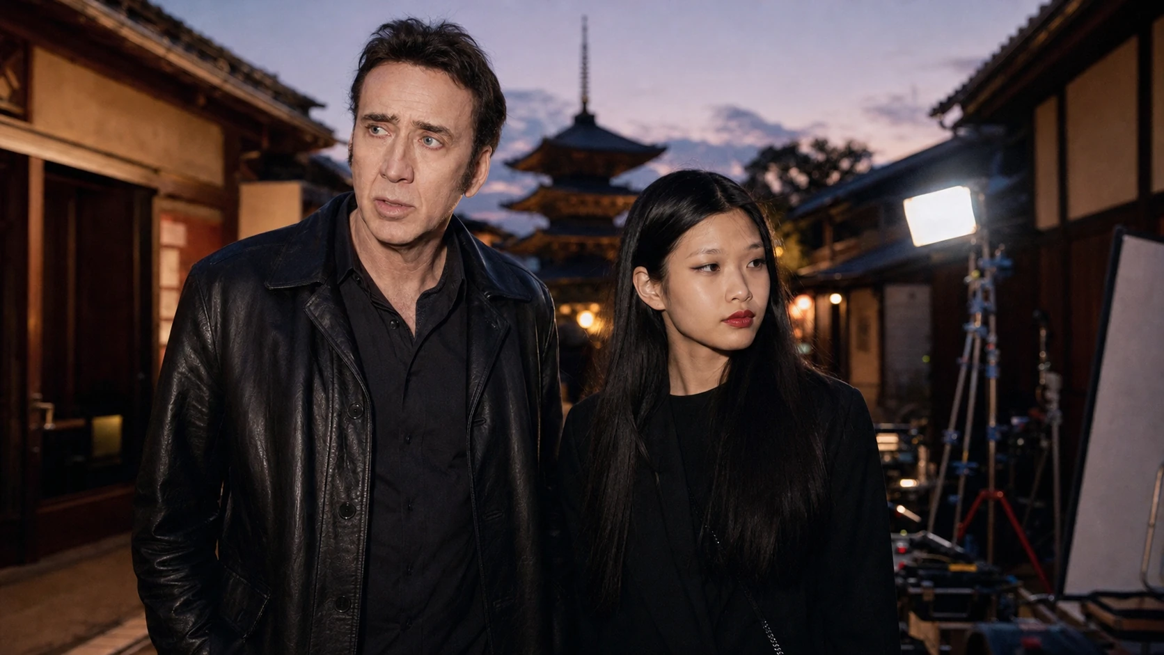 How Riko Shibata Met Nicolas Cage - riko shibata